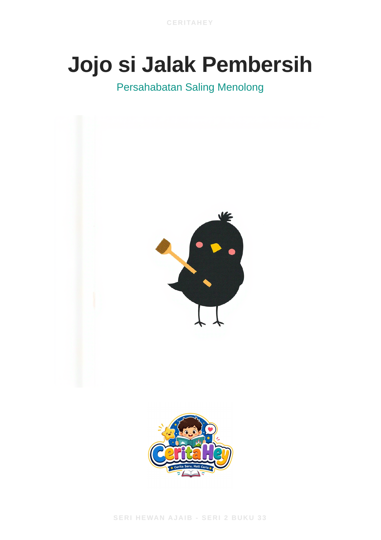 Jojo Si Jalak Pembersih